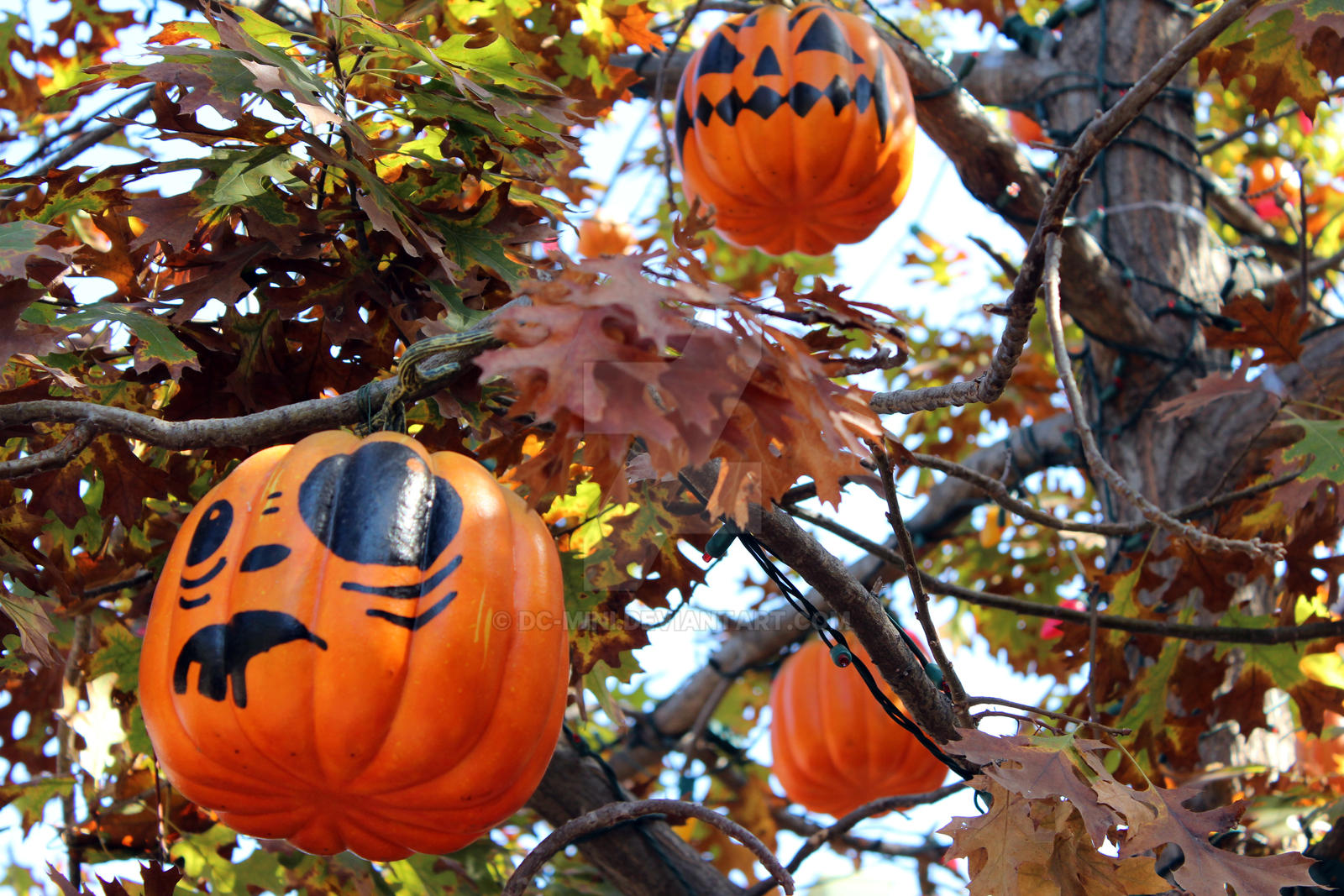 Disneyland Halloween Tree