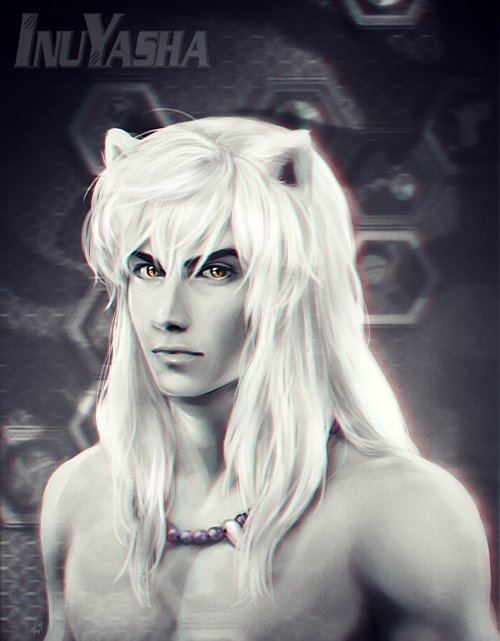 Inuyasha realism portrait