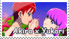 Akira x Yukari stamp