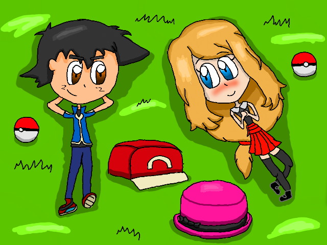 Amourshipping in the grass