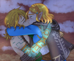 Link and Zelda are dating in Tears of the Kingdom, right?