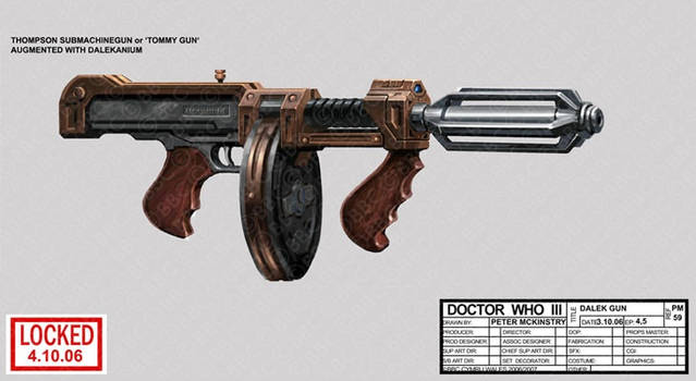 Dalek Tommy Gun