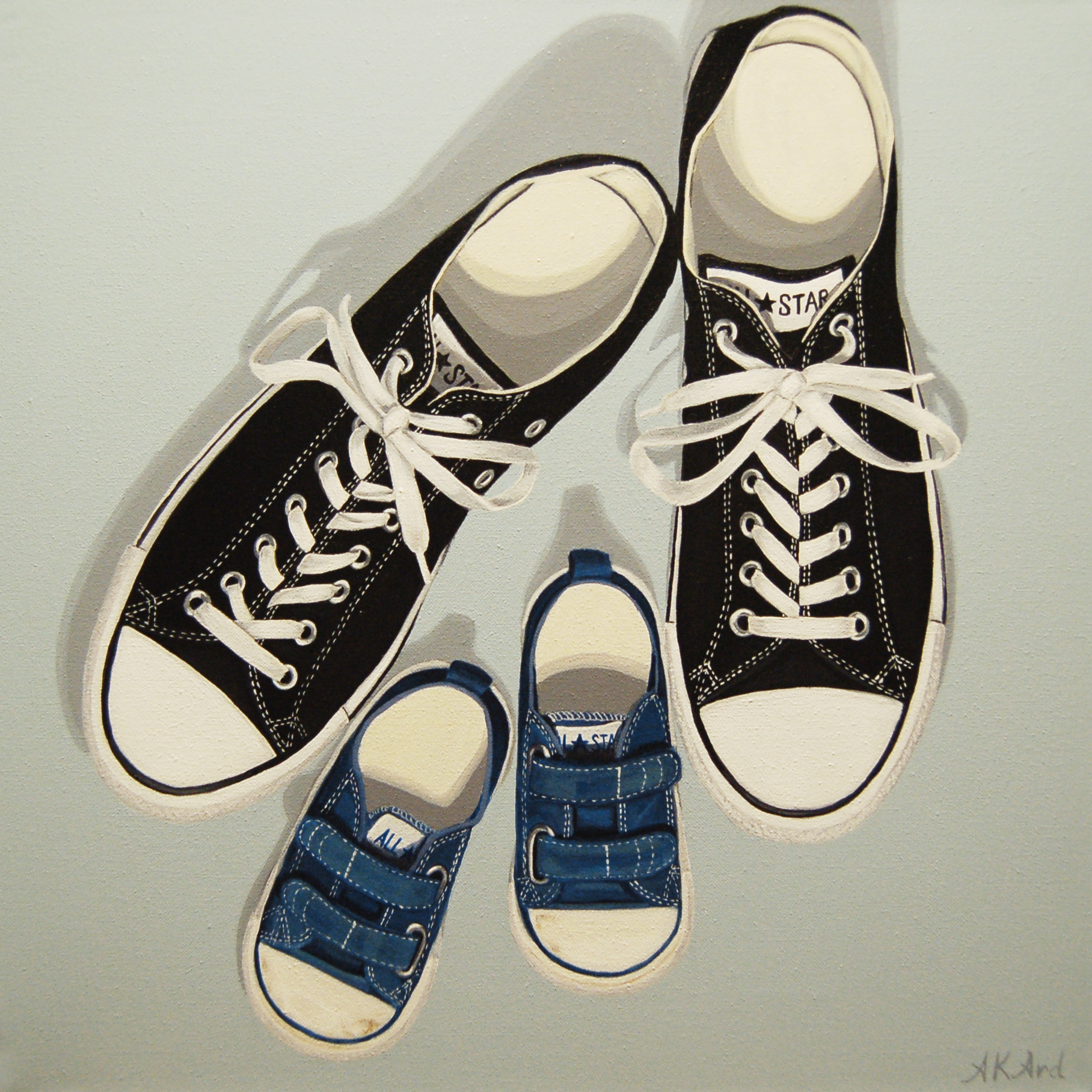 A Family Portrait in Shoes