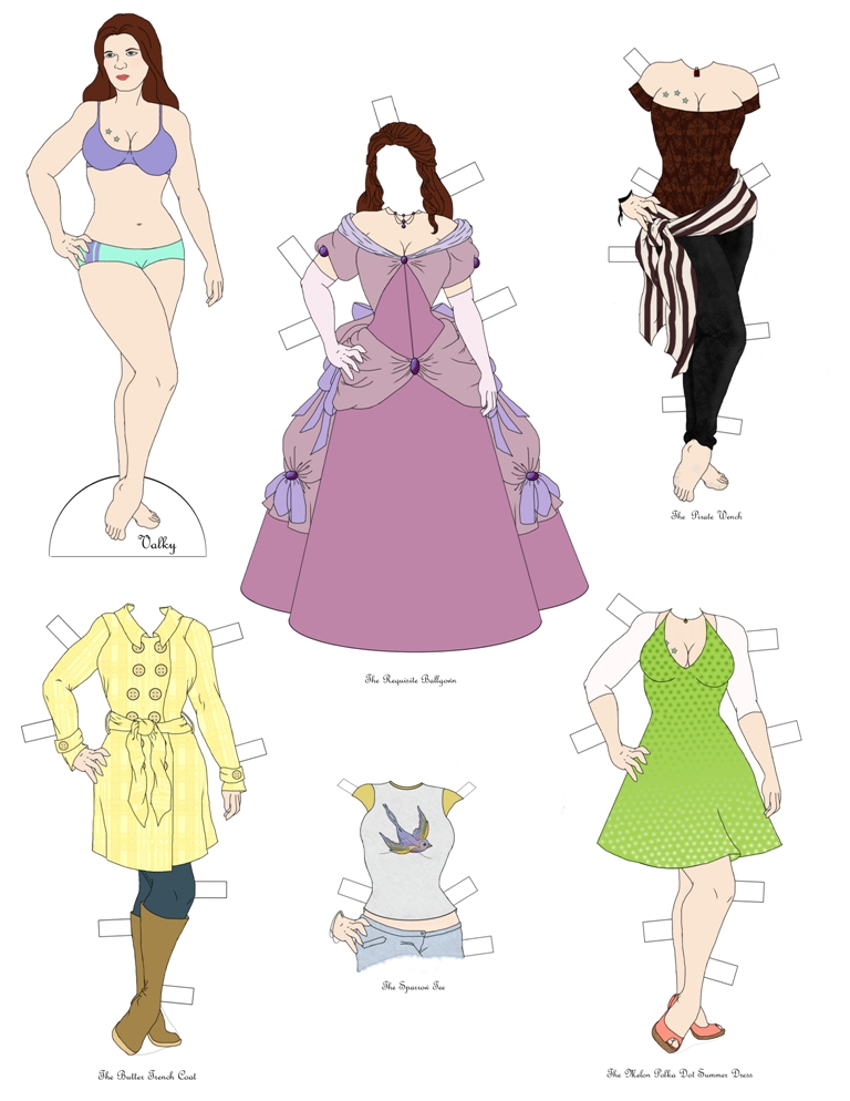 Valky Paperdoll Sheet 1