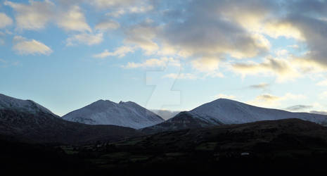 Dusk in the Mountains