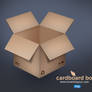 Cardboard Box PSD
