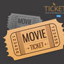 Movie Ticket PSD