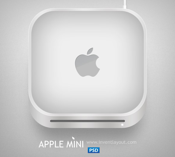 Apple Mac Mini PSD