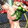 cammy high kick!