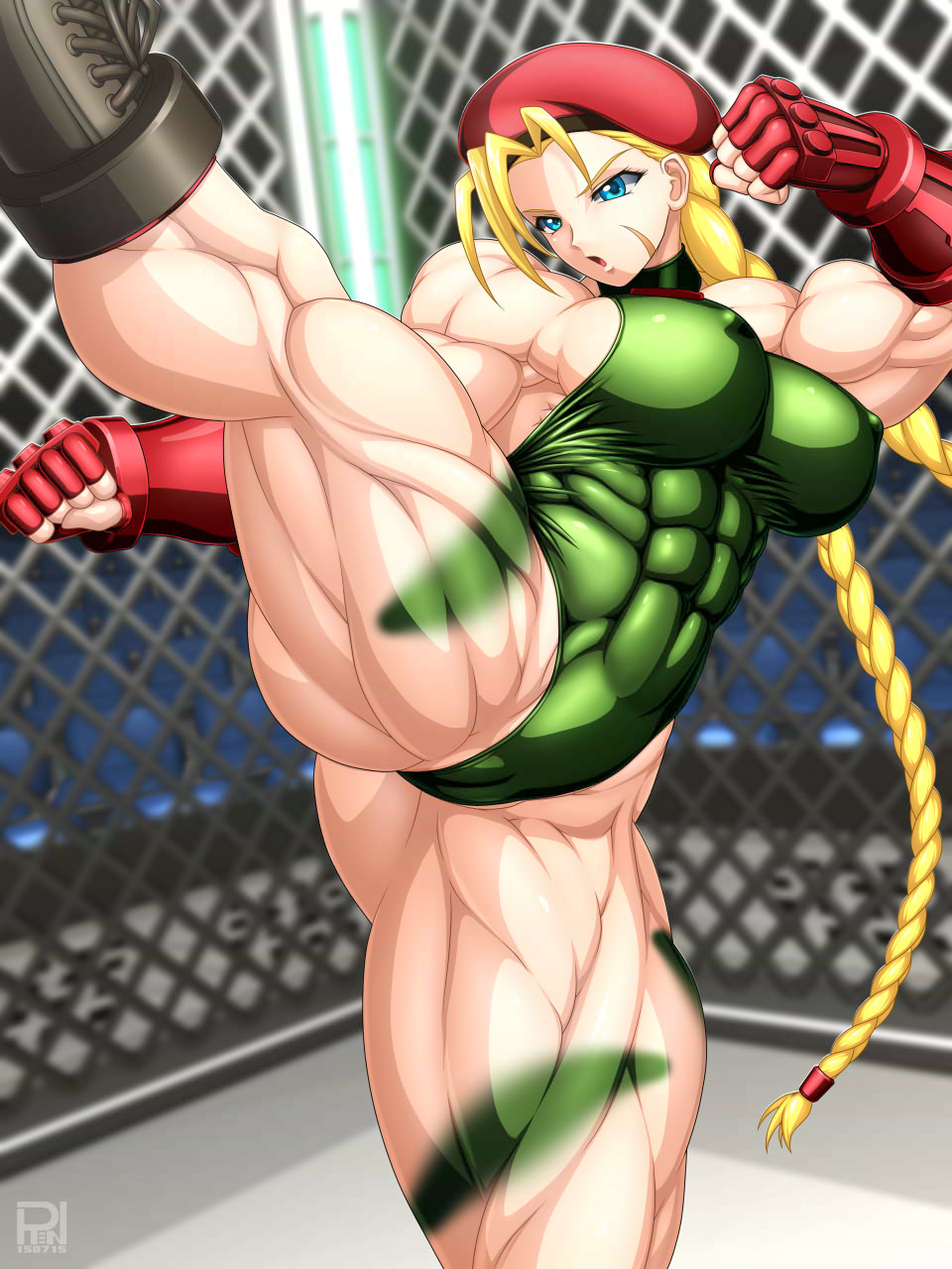 cammy high kick!