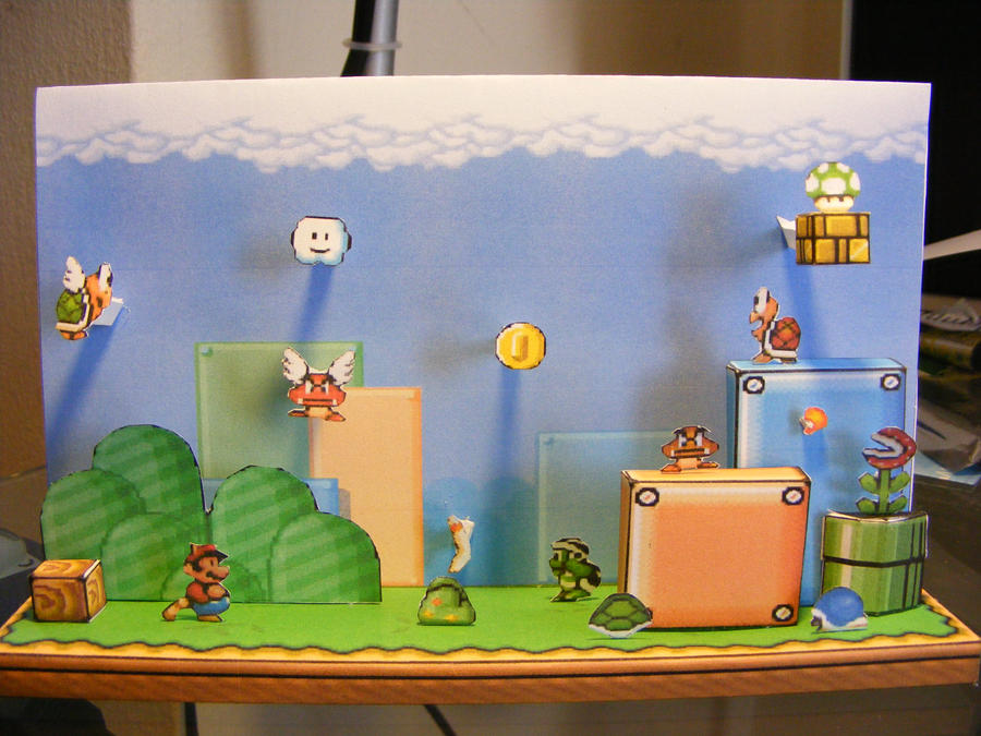 Mario Bros 3 Diorama Done 1 By RadicalRaid On DeviantArt mario-bros-3-diorama-done-1-by-radicalraid-on-deviantart