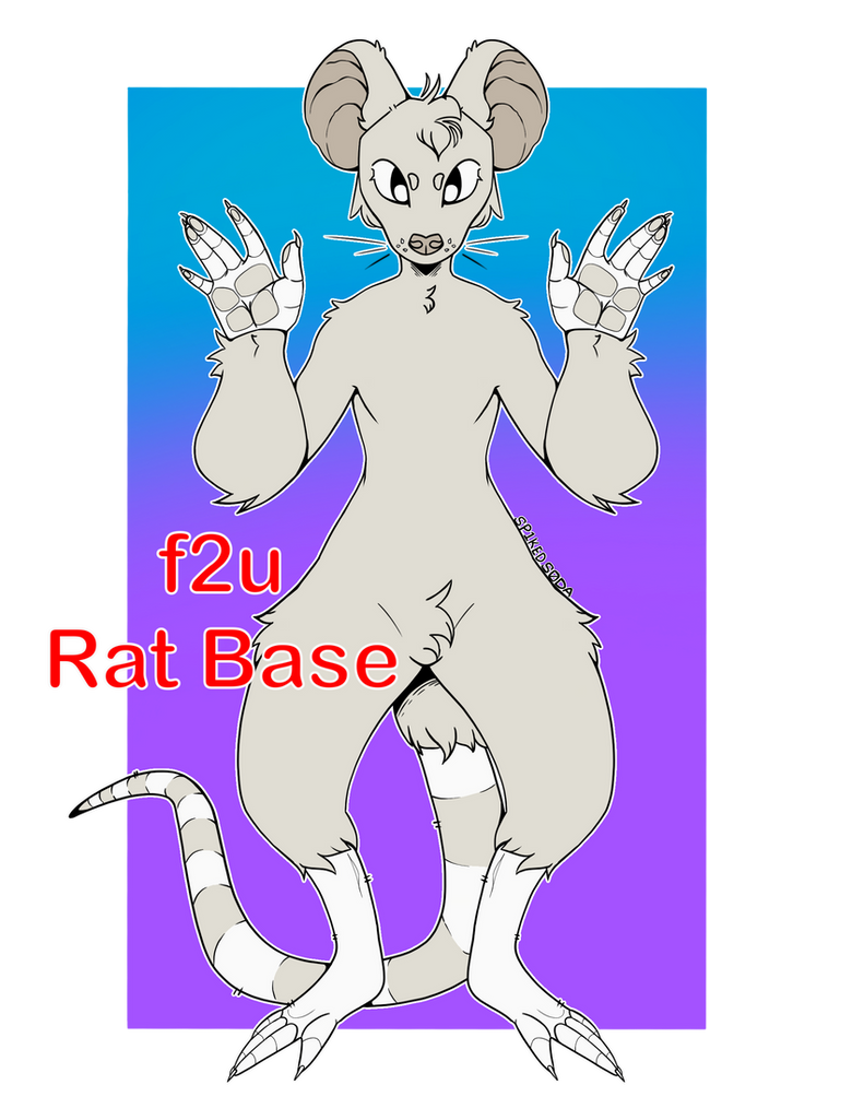 Mouse Rat Base Free-to-use Rat Base by Sp1kedS0da on DeviantArt