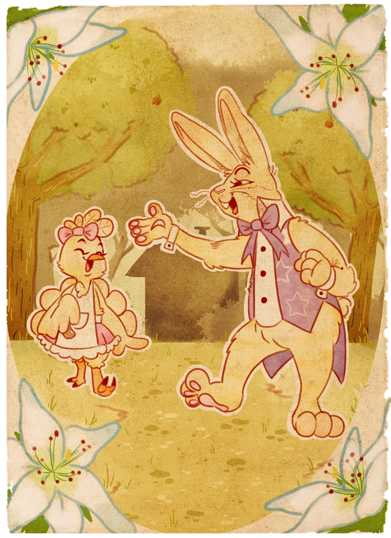 Susan The Rabbit Susie and the Yellow Rabbit by ICanDigThat on DeviantArt