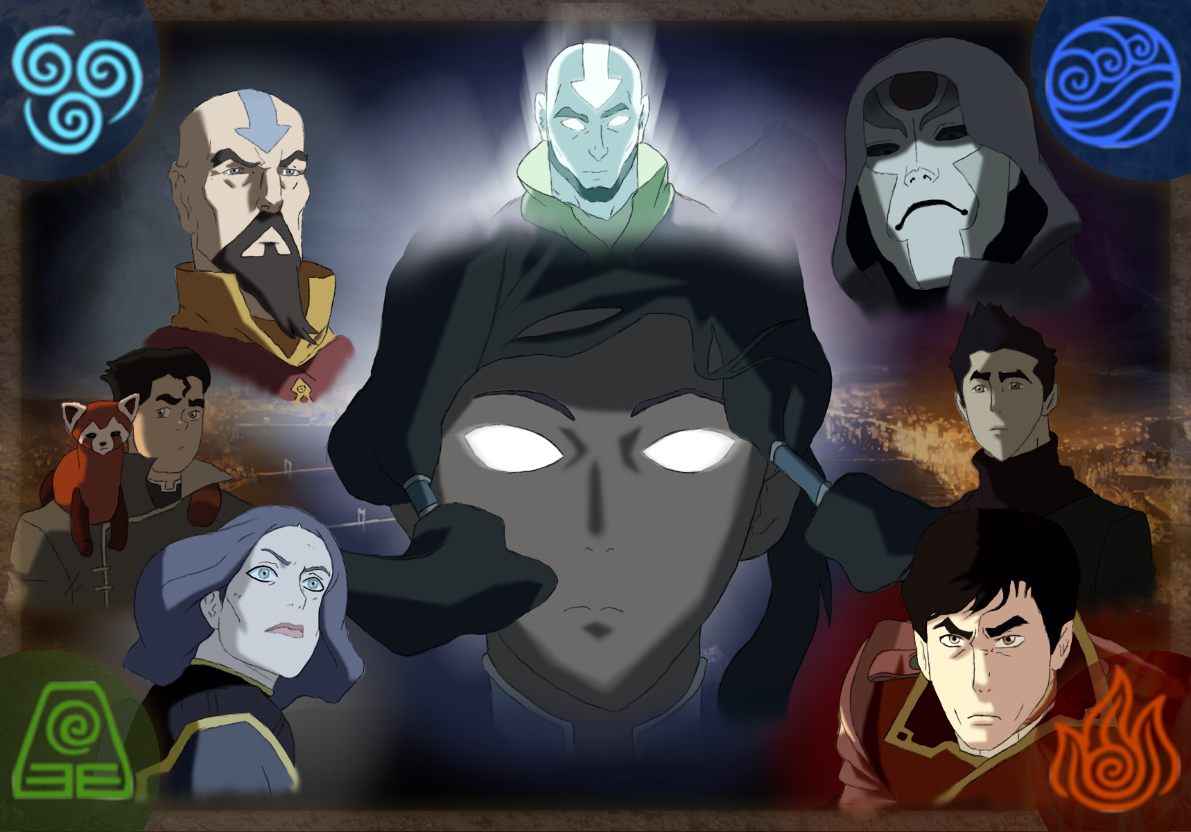 The legend of Korra Wallpaper