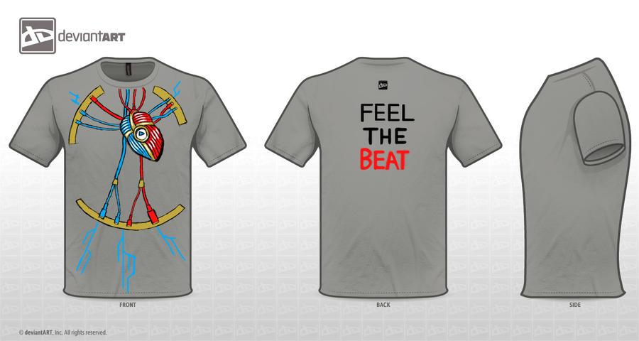 Feel The Beat- T-Shirt Design