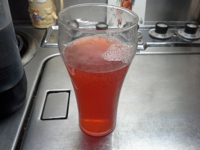 Homemade Strawberry Soda