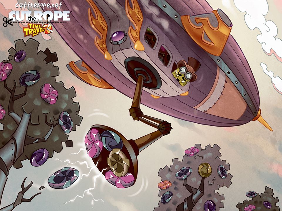 Cut the Rope sequel Time Travel unveiled