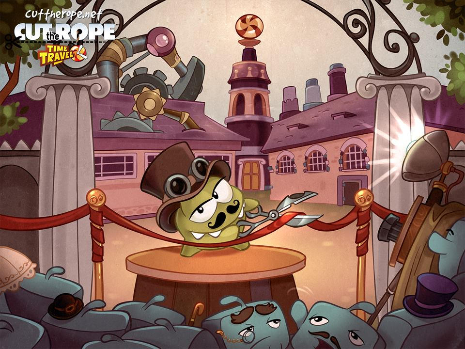 Cut the Rope sequel Time Travel unveiled