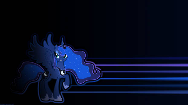 Princess Luna Lines Wallpaper