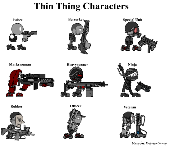 Thing Thing Character Thing Thing characters by FedericoLOL on DeviantArt