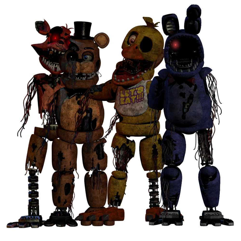 Withered Foxy by Freddydoom5 on DeviantArt