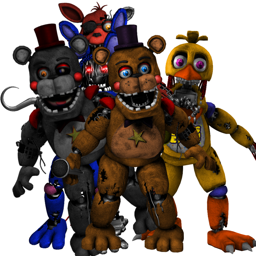 Five Nights at Freddy's 2 Withered Freddy Artwork by EmeraldcraftLS on  DeviantArt