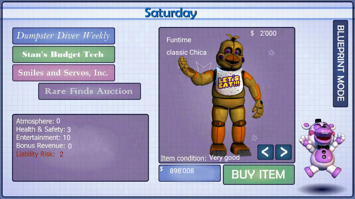 Funtime classic Chica by Freddydoom5 on DeviantArt