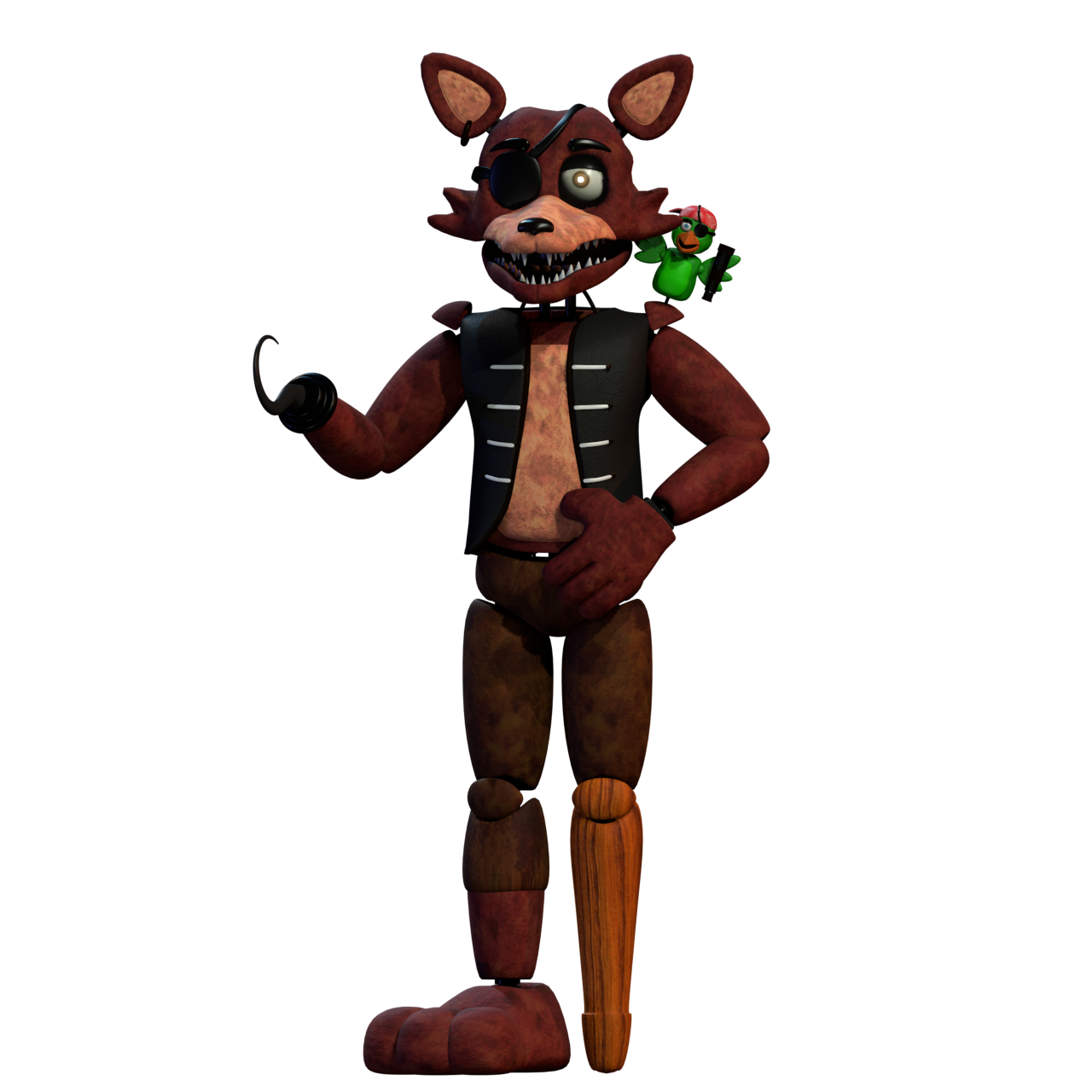 Foxy (Fixed) by Freddydoom5 on DeviantArt