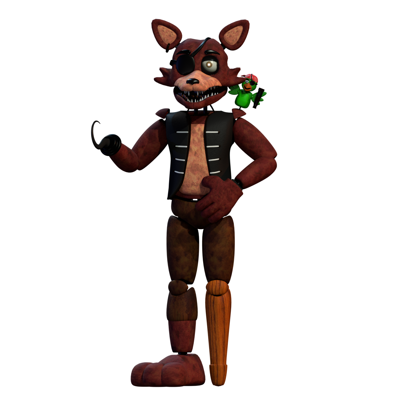 Fixed Grim Foxy by 133alexander on DeviantArt