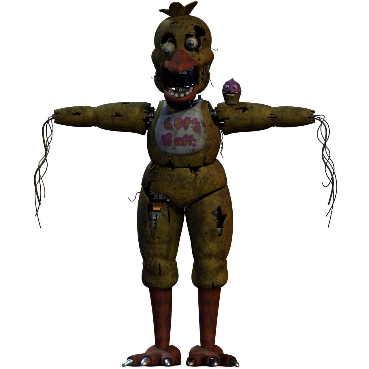 Withered Chica by Freddydoom5 on DeviantArt