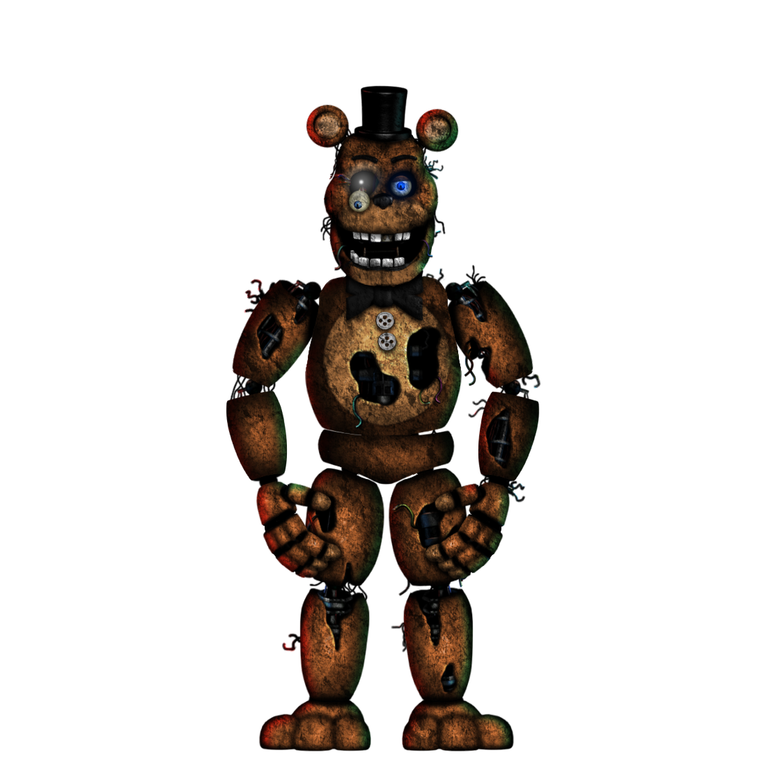 Twisted Freddy Dic off(no background) by Freddydoom5 on DeviantArt