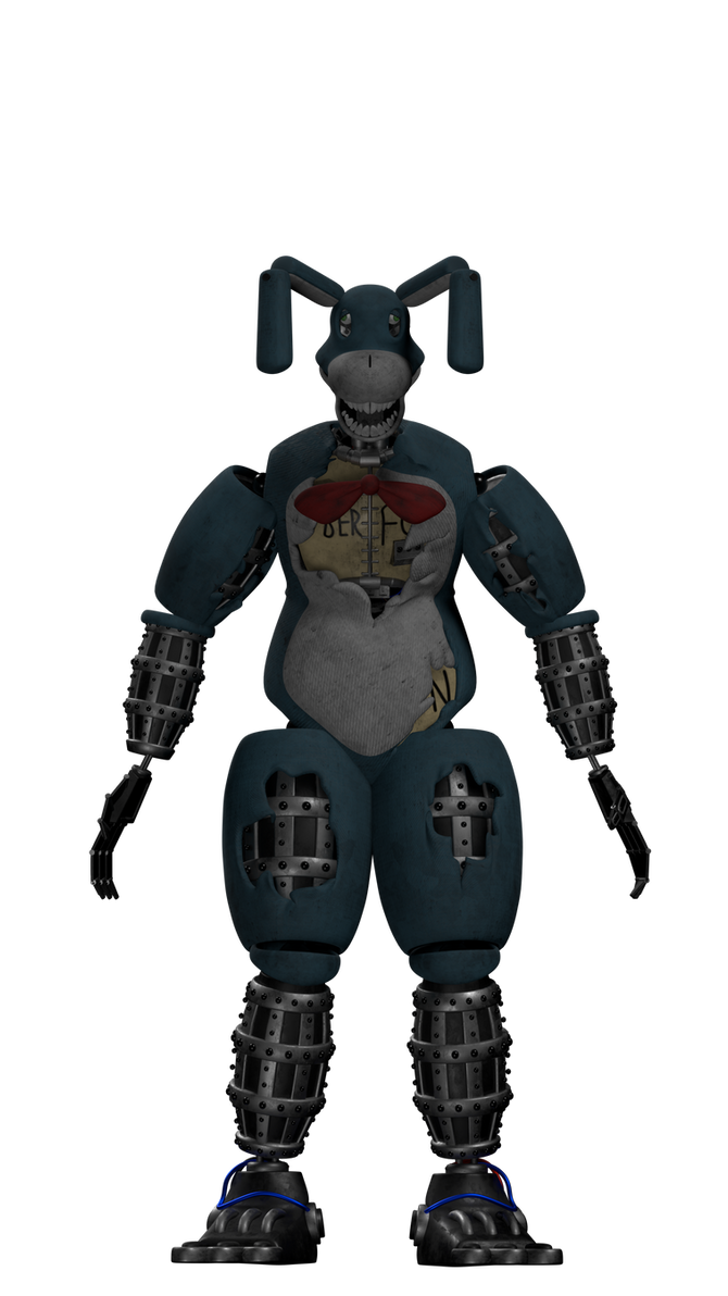 Withered Bon The Bunny by Freddydoom5 on DeviantArt