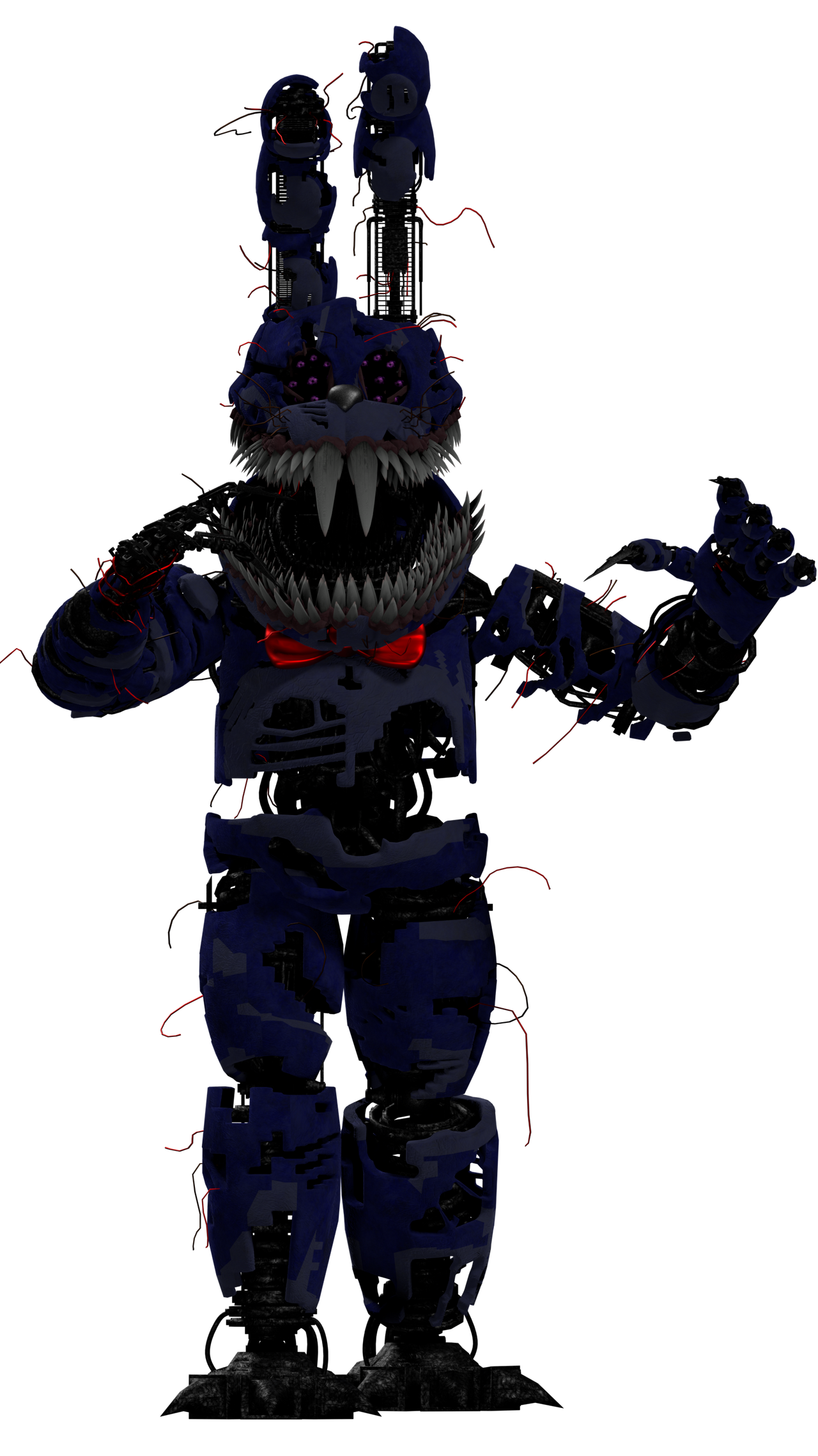 Corrupted Spring Bonnie Corrupted Bonnie V2 by Freddydoom5 on DeviantArt