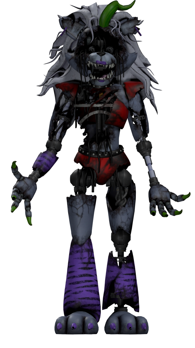Shattered Roxy by Freddydoom5 on DeviantArt