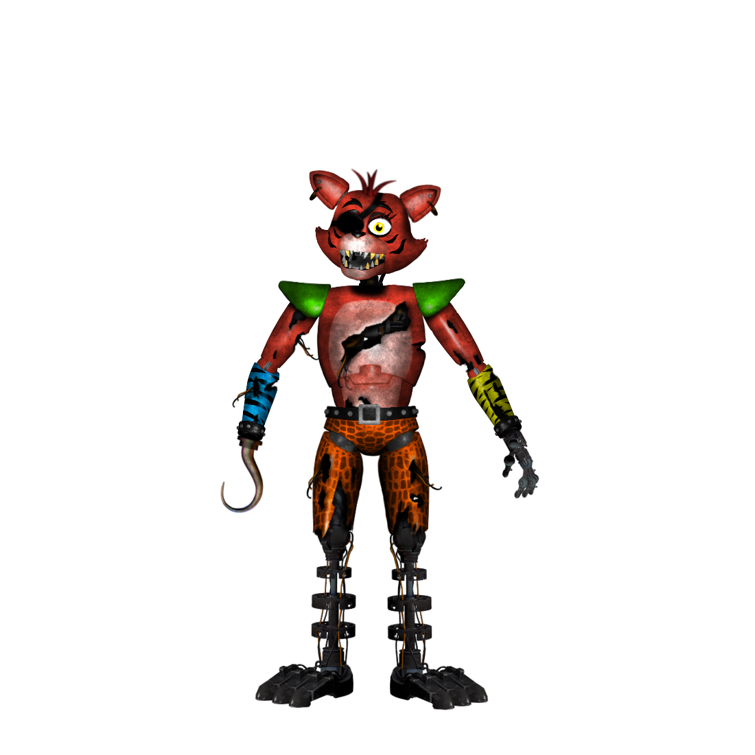 Withered Foxy by Freddydoom5 on DeviantArt