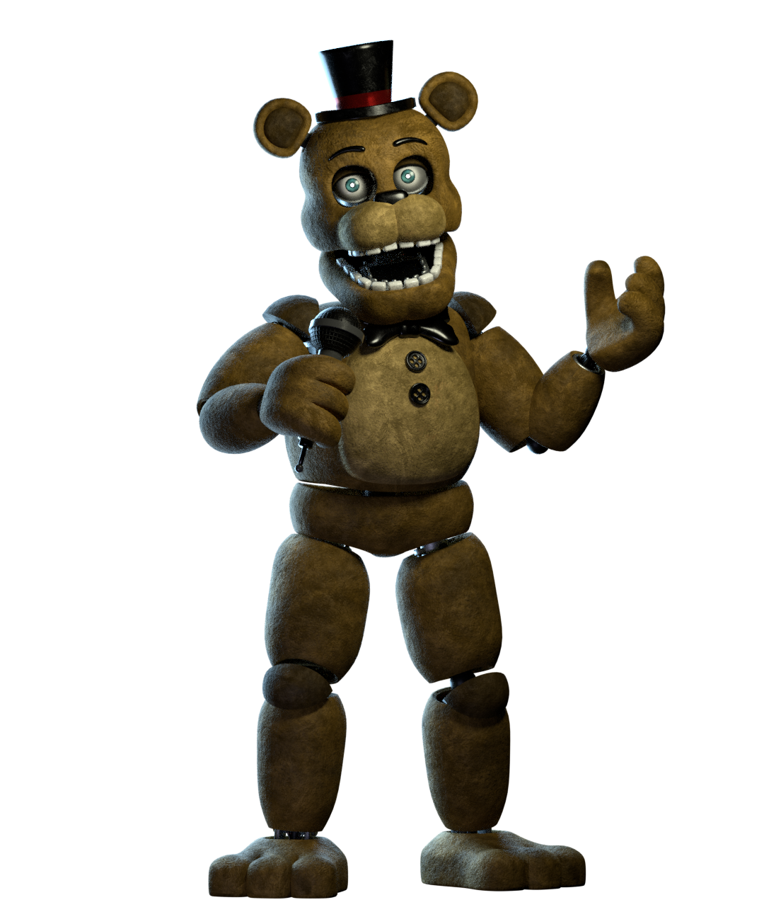 FNaF Custom Plush Showcase: Withered Golden Freddy 