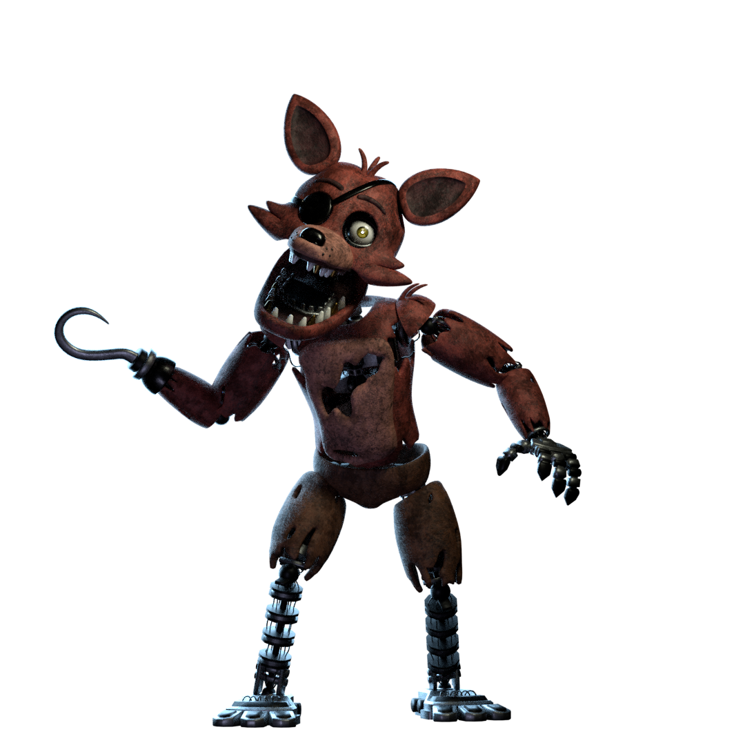 Withered Foxy (Fnaf 2) by DDolhon on DeviantArt