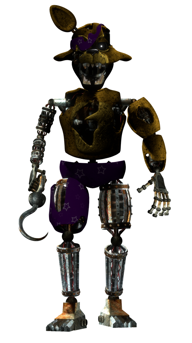Withered SpringFoxy by Freddydoom5 on DeviantArt