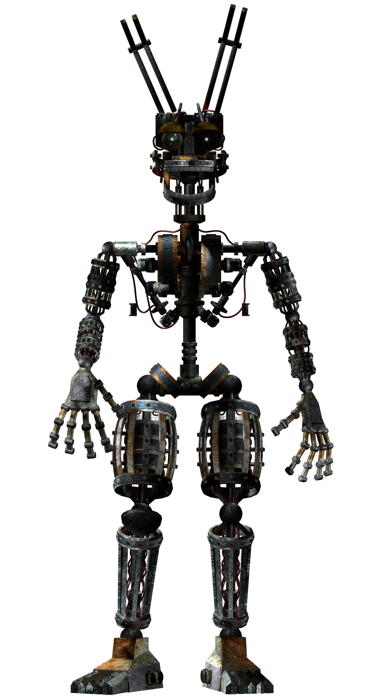 Withered SpringBonnie Endo by Freddydoom5 on DeviantArt