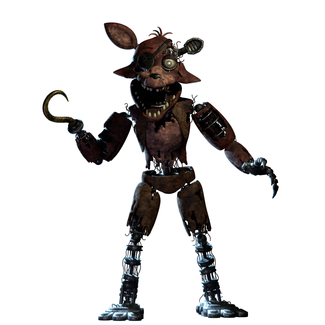 Withered Foxy. by  on @DeviantArt