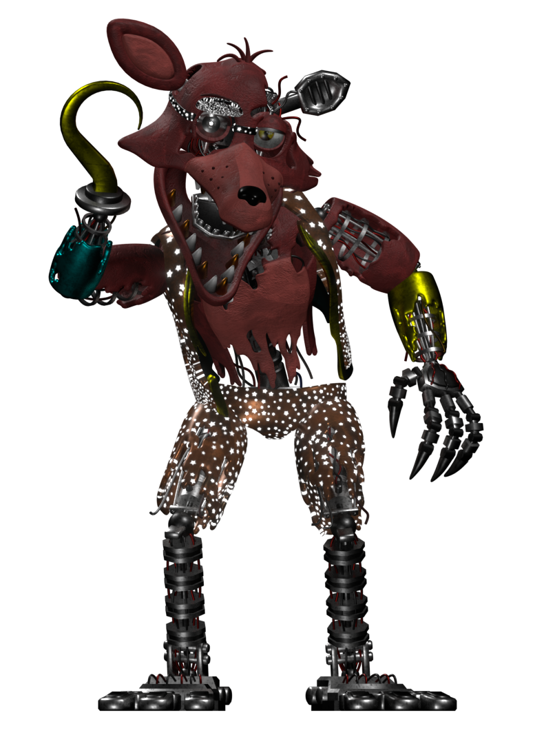 Withered Foxy by Freddydoom5 on DeviantArt