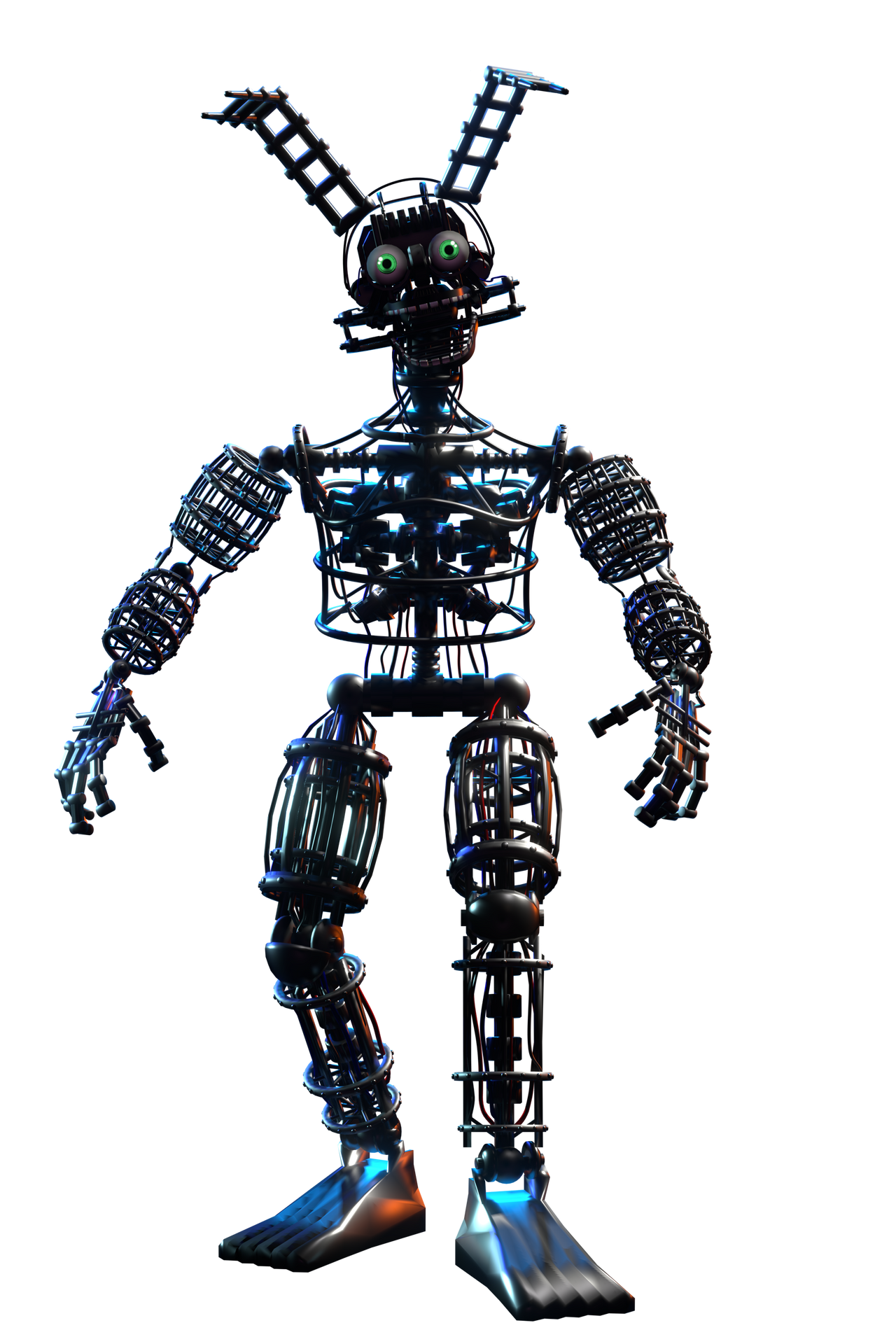 Withered SpringBonnie Endo by Freddydoom5 on DeviantArt