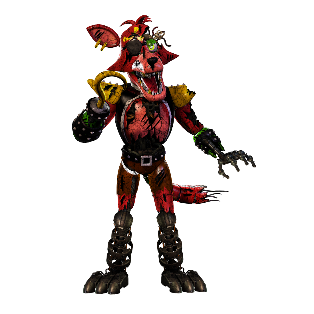 Withered Foxy by Freddydoom5 on DeviantArt