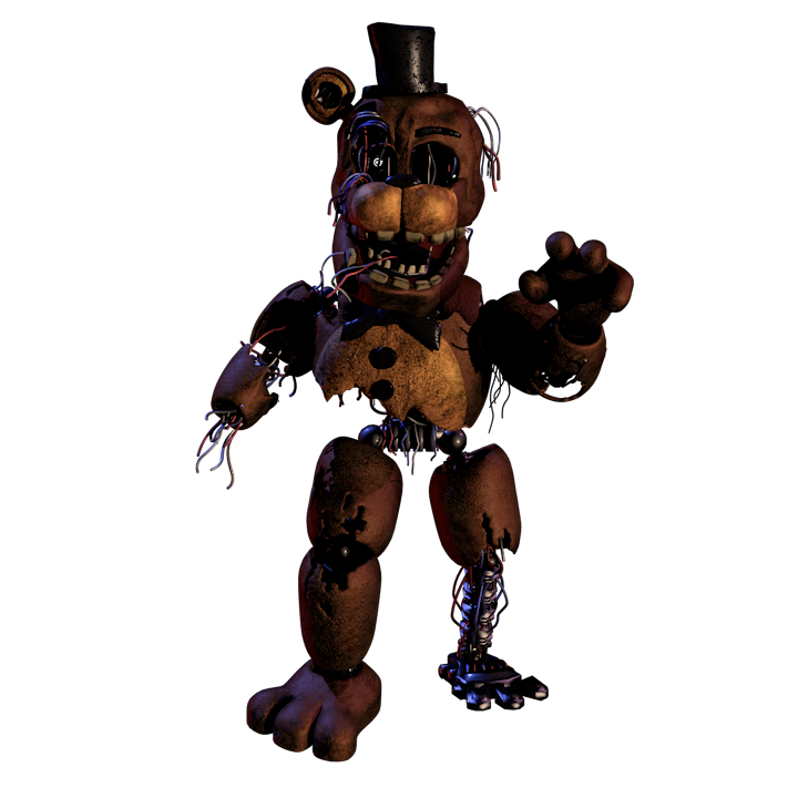 Rewritten Nightmare Fredbear by Hectorplay81 on DeviantArt