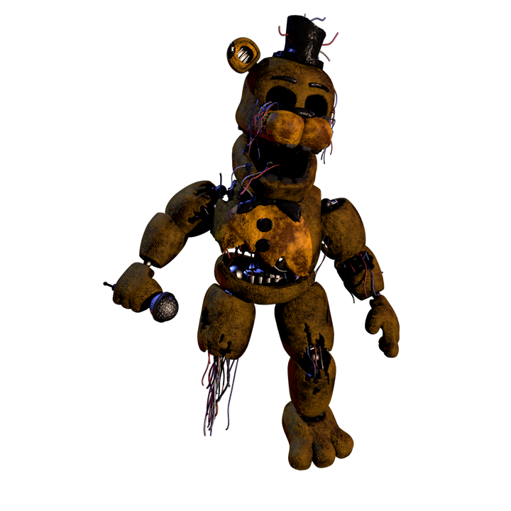 Rotten Golden Freddy by Freddydoom5 on DeviantArt