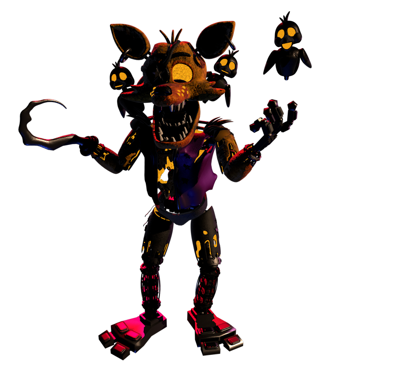 Withered Foxy by Freddydoom5 on DeviantArt