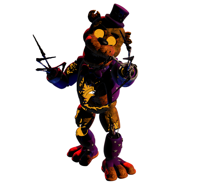 Rewritten Nightmare Fredbear by Hectorplay81 on DeviantArt