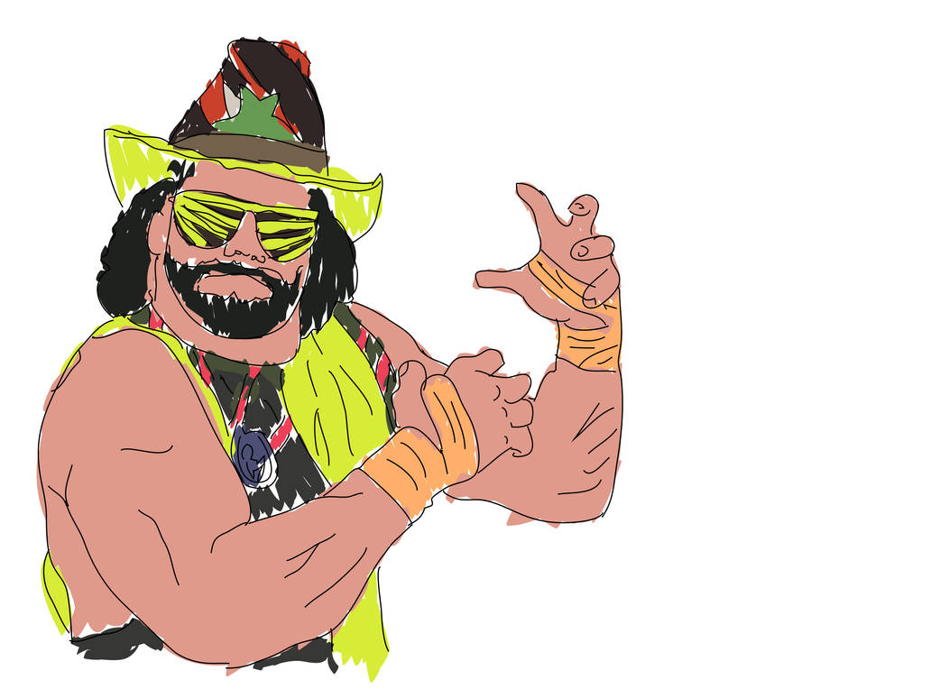 Macho Man Randy Savage by fatboywithsoup on DeviantArt