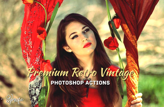 Free Download: 30 Retro Vintage Photoshop Actions