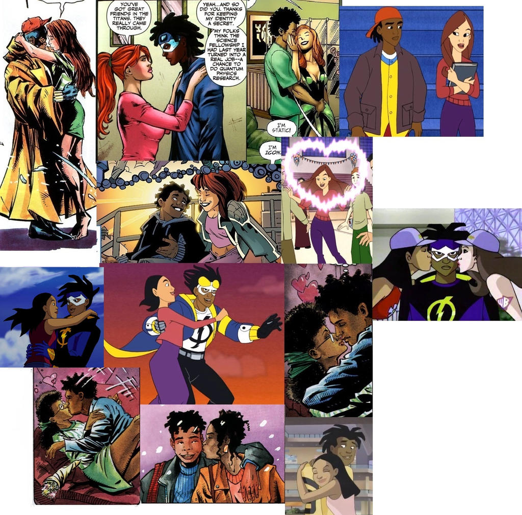 Static Deviantart Static Shock. Static's past and future love. by shezowhero on DeviantArt